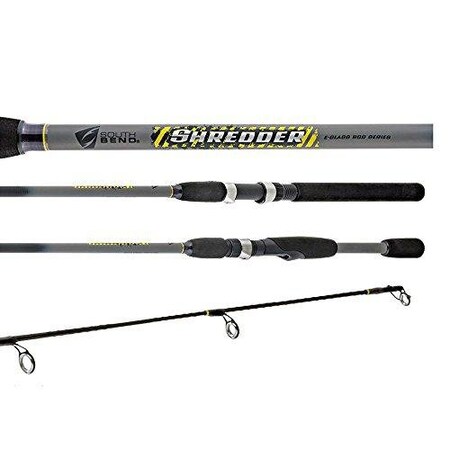 South Bend Fishing Shredder 5'6 Ultra Light Spinning Rod 2Pc SRD-562ULSP